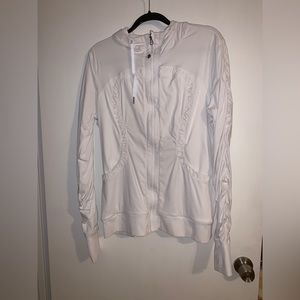 Lululemon white Studio jacket size 12